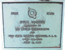 Ezra Parker Plaque
