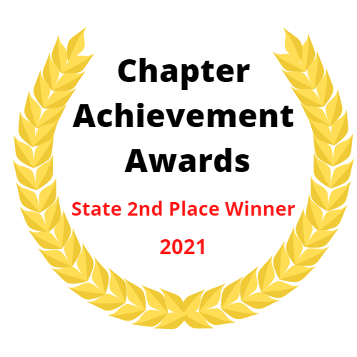 Chapter Achievement Awards 2nd Place State Winner